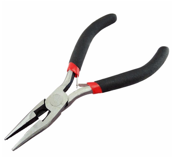 Hair Extension Tool Kit COMPLETE KIT Hair Tools Hook Loop Threader Plier 5x3mm Microbead Rings