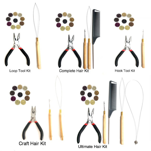 Hair Kits (with Carbon Steel Pliers)